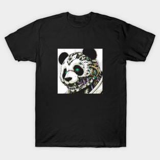 Cyborg Panda T-Shirt